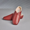 Shaffay The Shanghai oxblood red luxury slippers