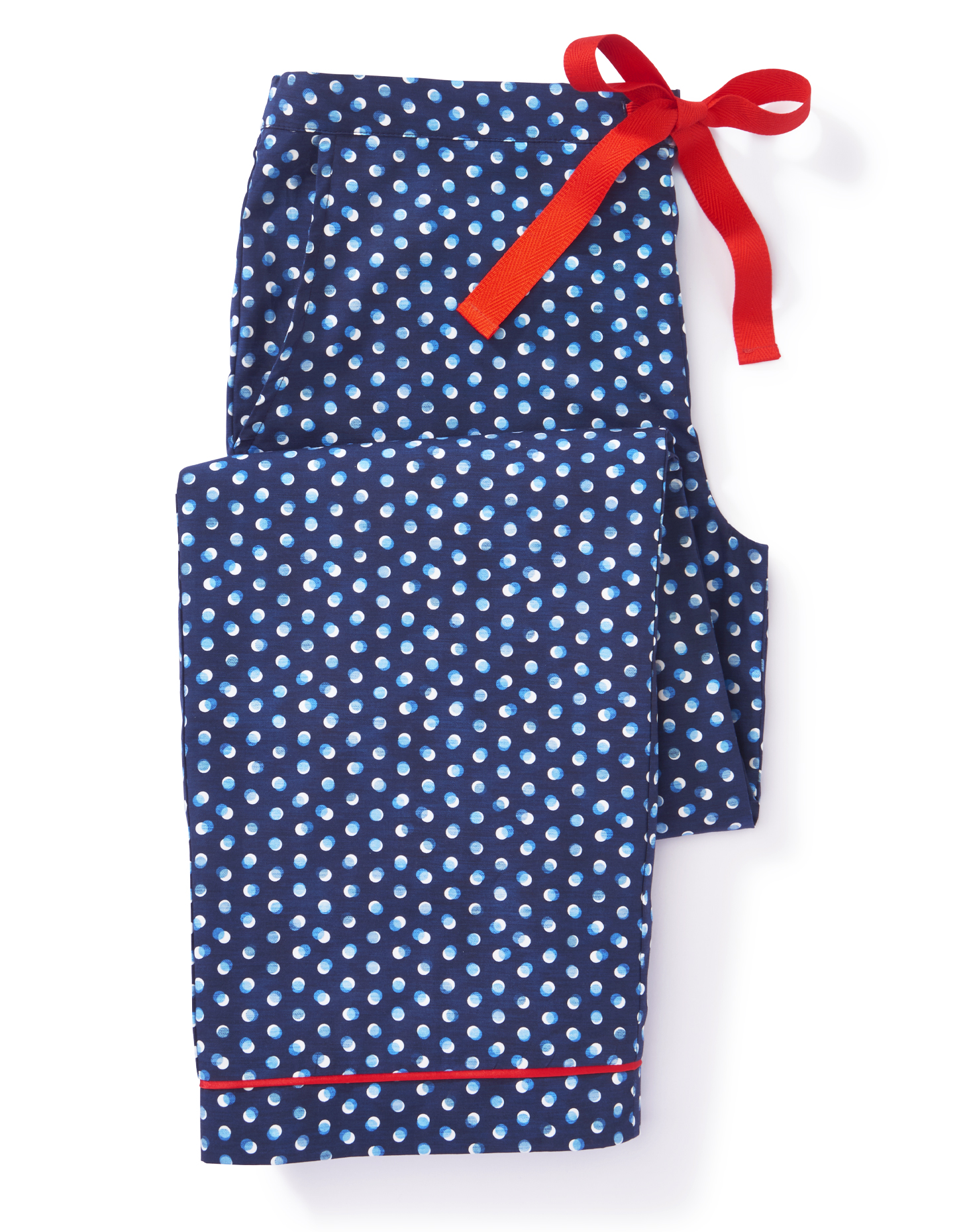 Tessie Clothing Dotty Print Pyjama Trousers Made with Liberty Fabric