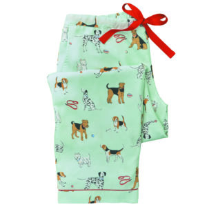 Tessie Clothing Poppy Dog Print Pyjama Trousers