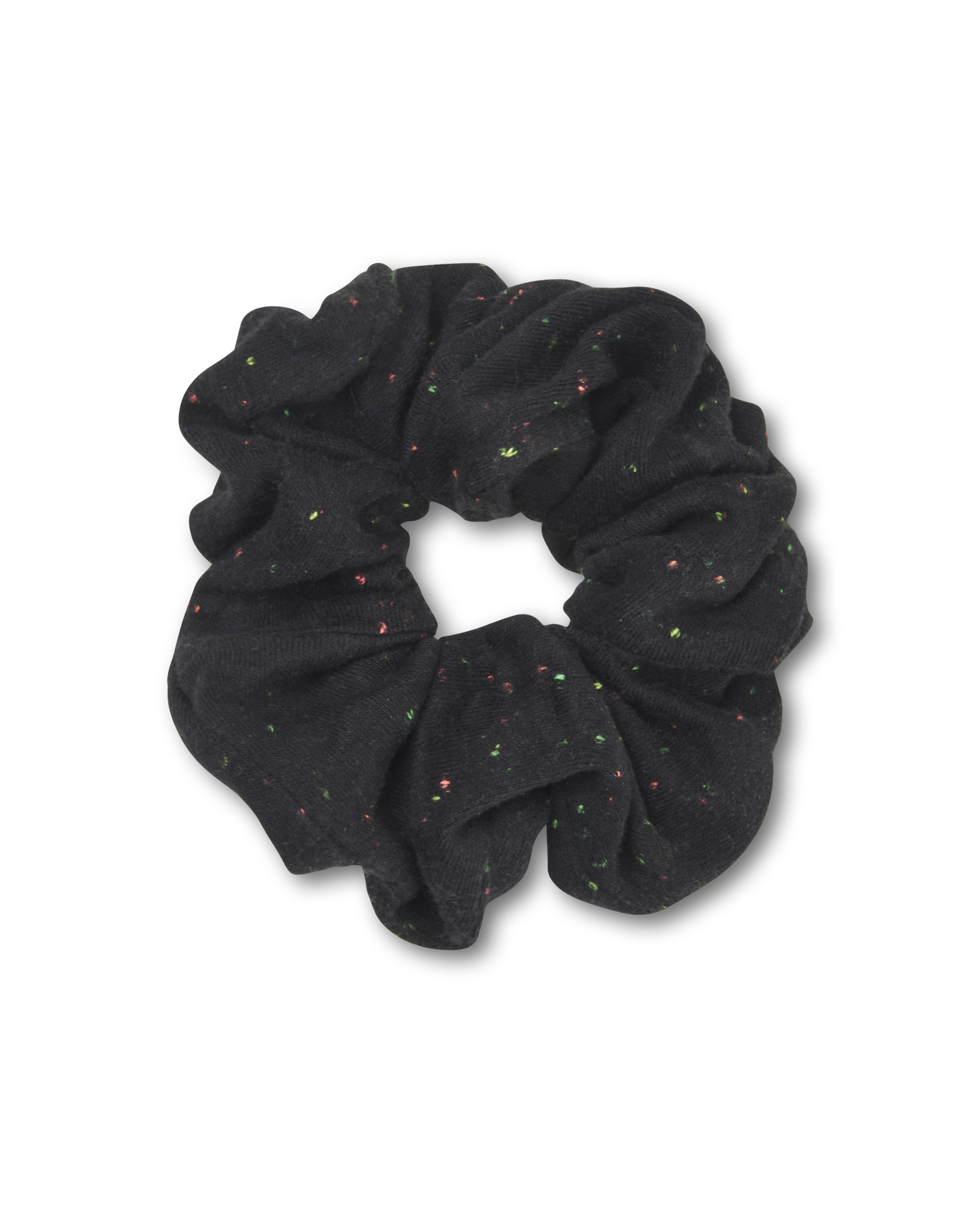 Tessie Clothing Confetti Black Hair Scrunchie