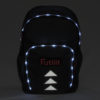 Futliit LED backpack lit up in the dark